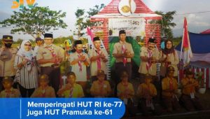 SDN Tundosoro Melakukan Kemah Untuk Memperingati HUT RI ke-77 juga HUT Pramuka ke-61