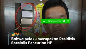 Polsek Kenjeran Ungkap Residivis Pencurian HP