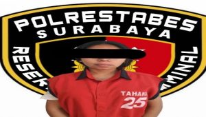 Satreskrim Polrestabes Surabaya Tangkap Wanita Berhati Iblis