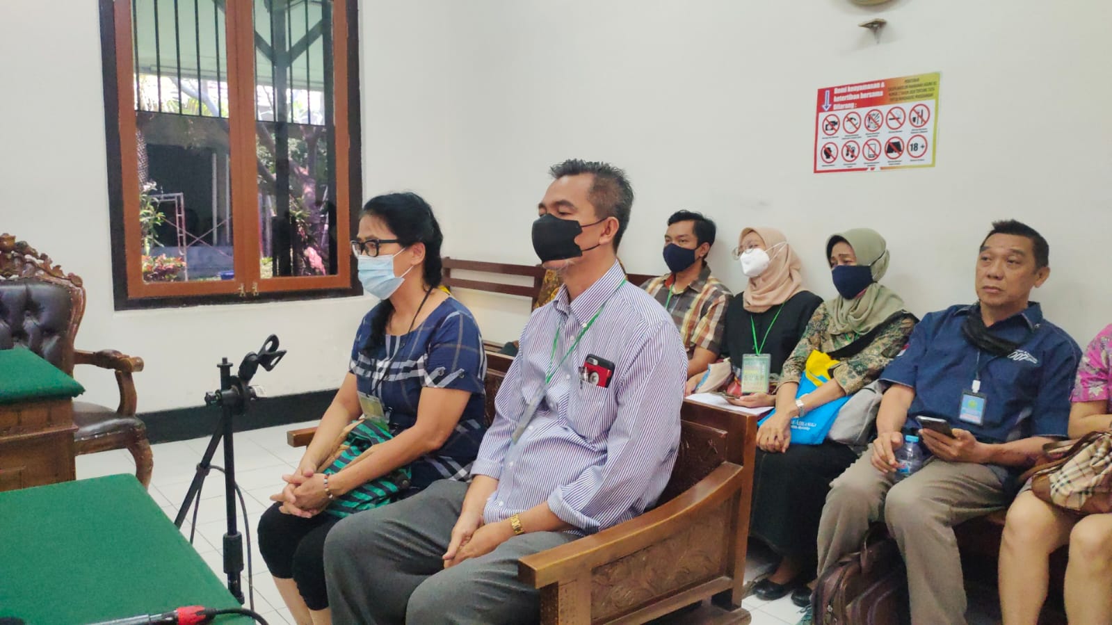 Oknum Notaris Edhy SH  Susanto dan Fani Talim SH, Dituntut  Dua Tahun Penjara