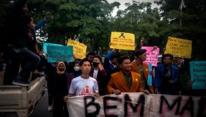 Bawa Jeritan Hati Rakyat, BEM Madura Raya Gelar Aksi Dua Titik