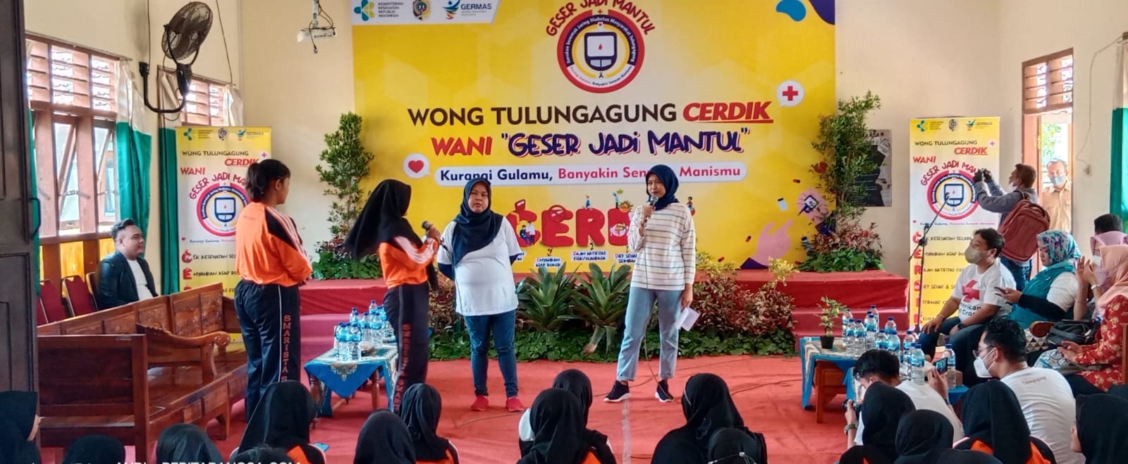 SMAN 1 Tulungagung Bekerja Sama Dengan Dinkes Ajak Siswa Jalankan Program Geser Jadi Mantul