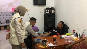 Tim Sama Ramah Polresta Malang Kota Lakukan Trauma Healing Kepada Korban Insiden Kanjuruan