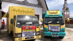 Cerita Puluhan Truk Bansos Polda Sumut Terus Mengalir ke Taput