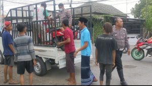 Tergilas Truk Tak Dikenal, Dua Nyawa Melayang Di Krikilan Diyorejo