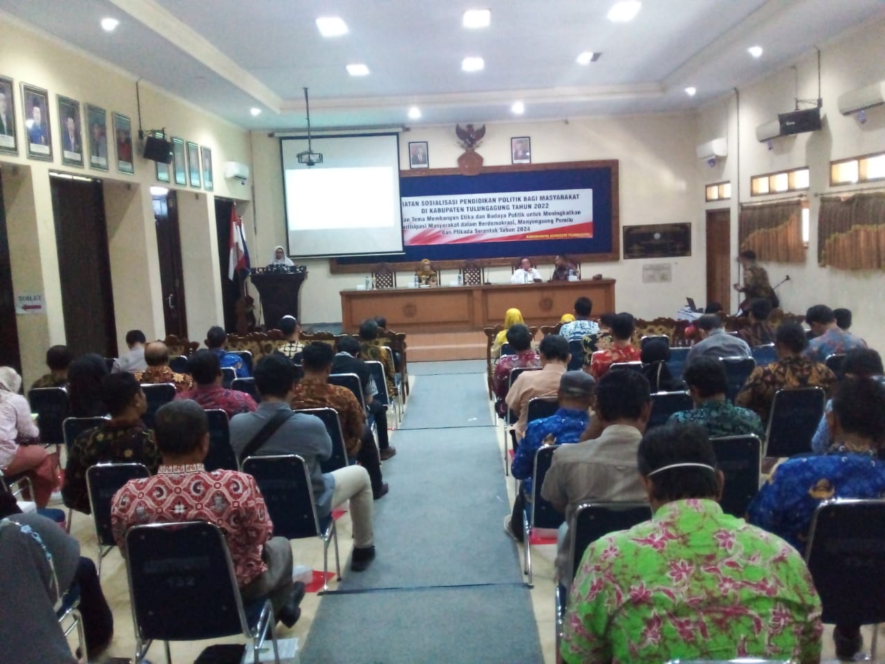 Kesbangpol Tulungagung Gelar Kegiatan Sosialisasi Pendidikan Politik Bagi Masyarakat Tahun 2022