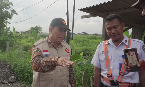 Bambang Haryo Prihatin Sejumlah Titik Perlintasan kereta Api di Sidoarjo tak Berpalang Pintu