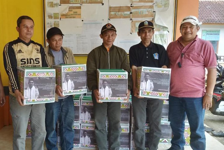 Korban Gempa Bumi di Pakenjeng Garut Dapat Bantuan dari Pengusaha Muda Dadan Tri