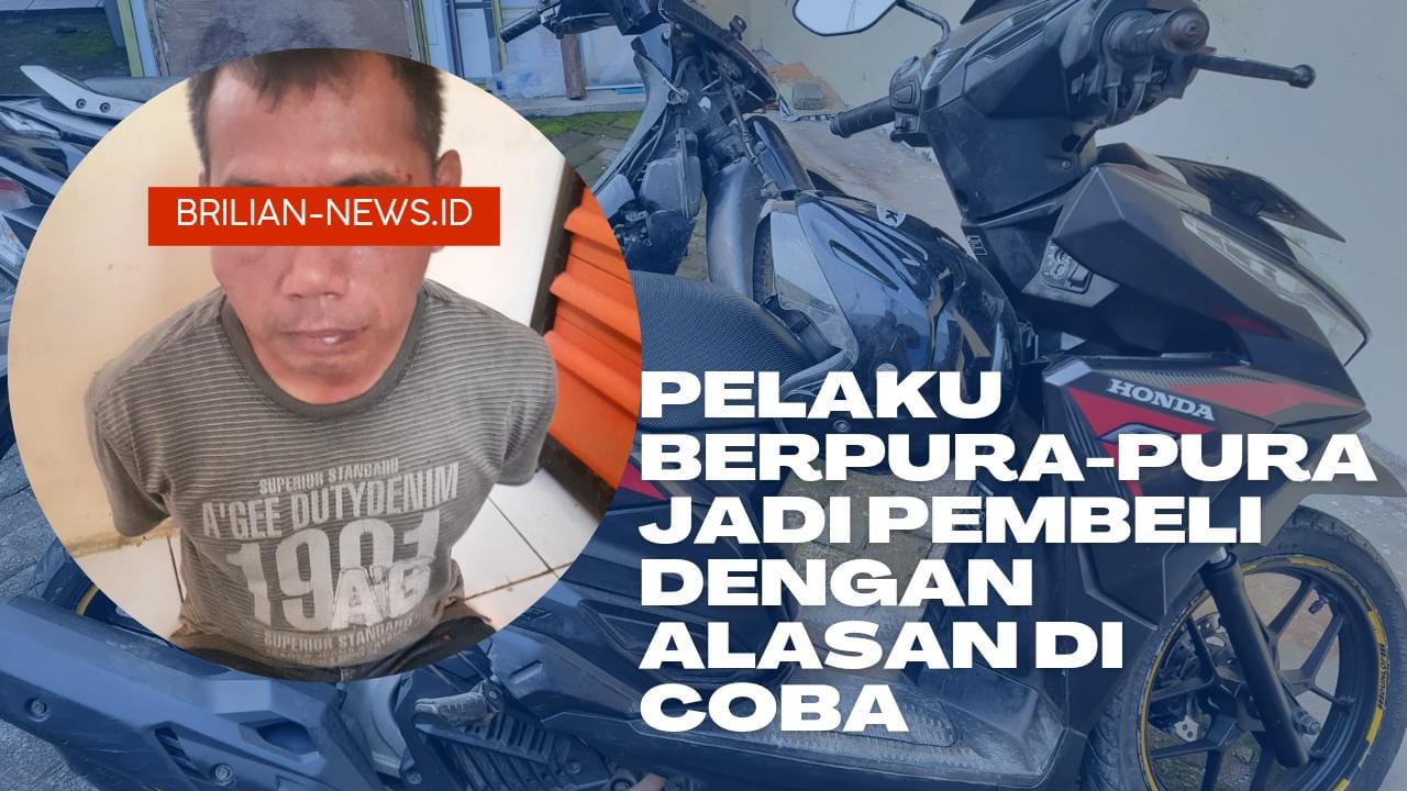 Pura-Pura Jadi Pembeli, Spesialis Bandit Motor Berhasil Diamankan Satreskrim Polsek Wonorejo