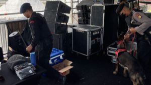 Ada Apa Jibom dan Anjing Pelacak Sisir Area Konser HITC di PIK 2, Ini Alasannya