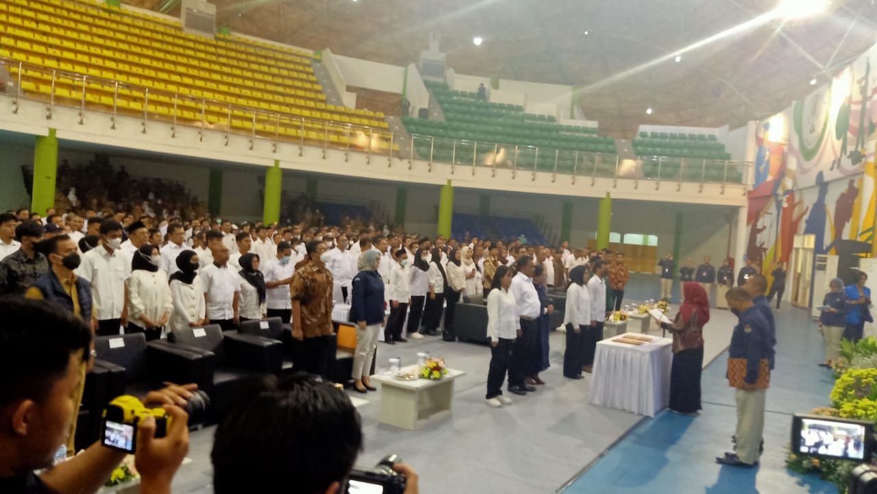 Sukseskan Pemilu 2024, KPU Kota Bandung Lantik 453 Orang PPS