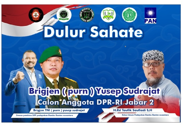 Yusep Sudrajat, Dapat Dukungan Penuh Dari Padepokan Bambu Banten Nusantara