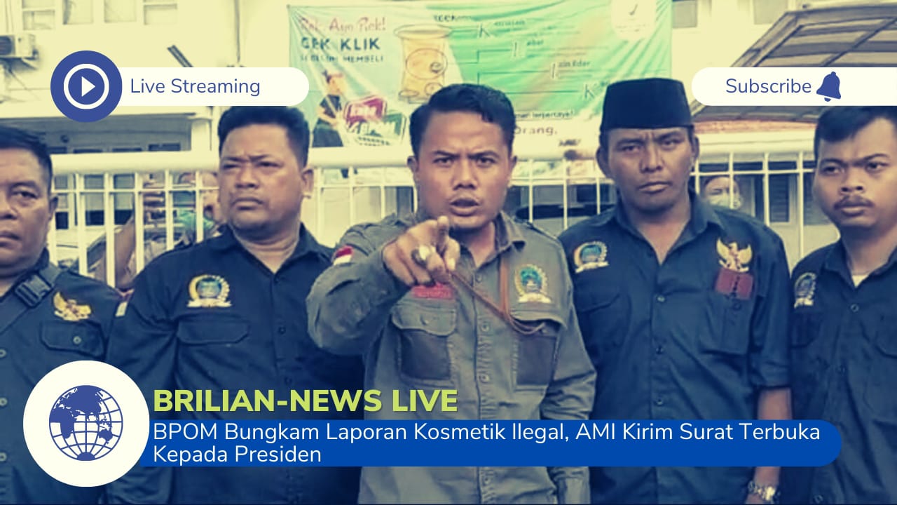 BPOM Bungkam Laporan Kosmetik Ilegal, AMI Kirim Surat Terbuka Kepada Presiden