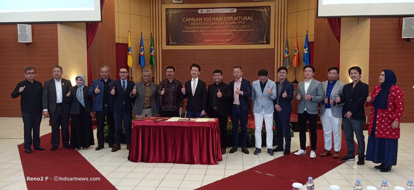 100 Hari Pencapaian Struktural, USB YPKP Resmikan Center of Excellence