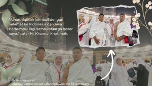 Setelah Jalani Umroh di Tanah Suci, Tiga Jamaah Umroh Asal Surabaya, Kembali Ke Tanah Air