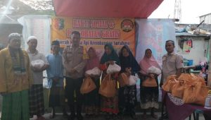 Kabiro Media Humas Polri, Gelar Baksos Pengobatan Gratis Dan Santunan Anak Yatim Piatu