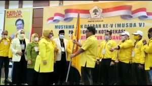 SAH! Ade Puspitasari jadi Ketua DPD Golkar Kota Bekasi