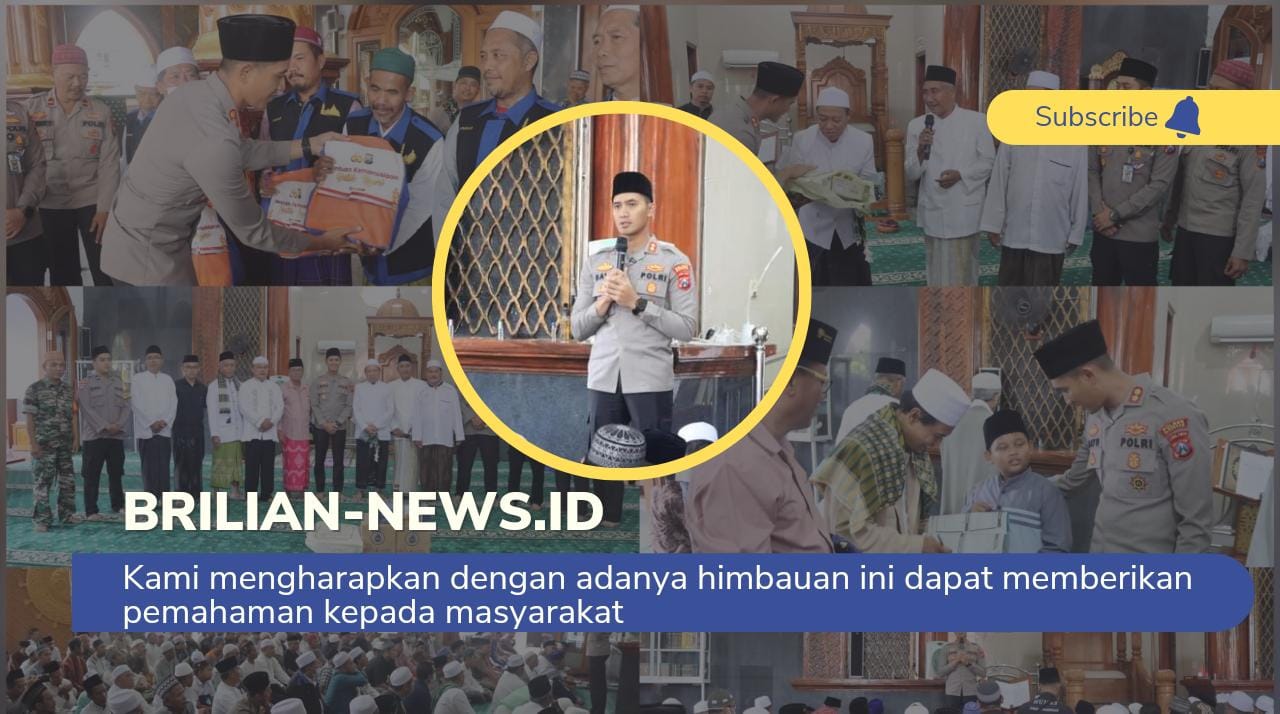 Safari Ramadhan, Kapolres Pasuruan Berikan Himbauan Kamtibmas Di Masjid