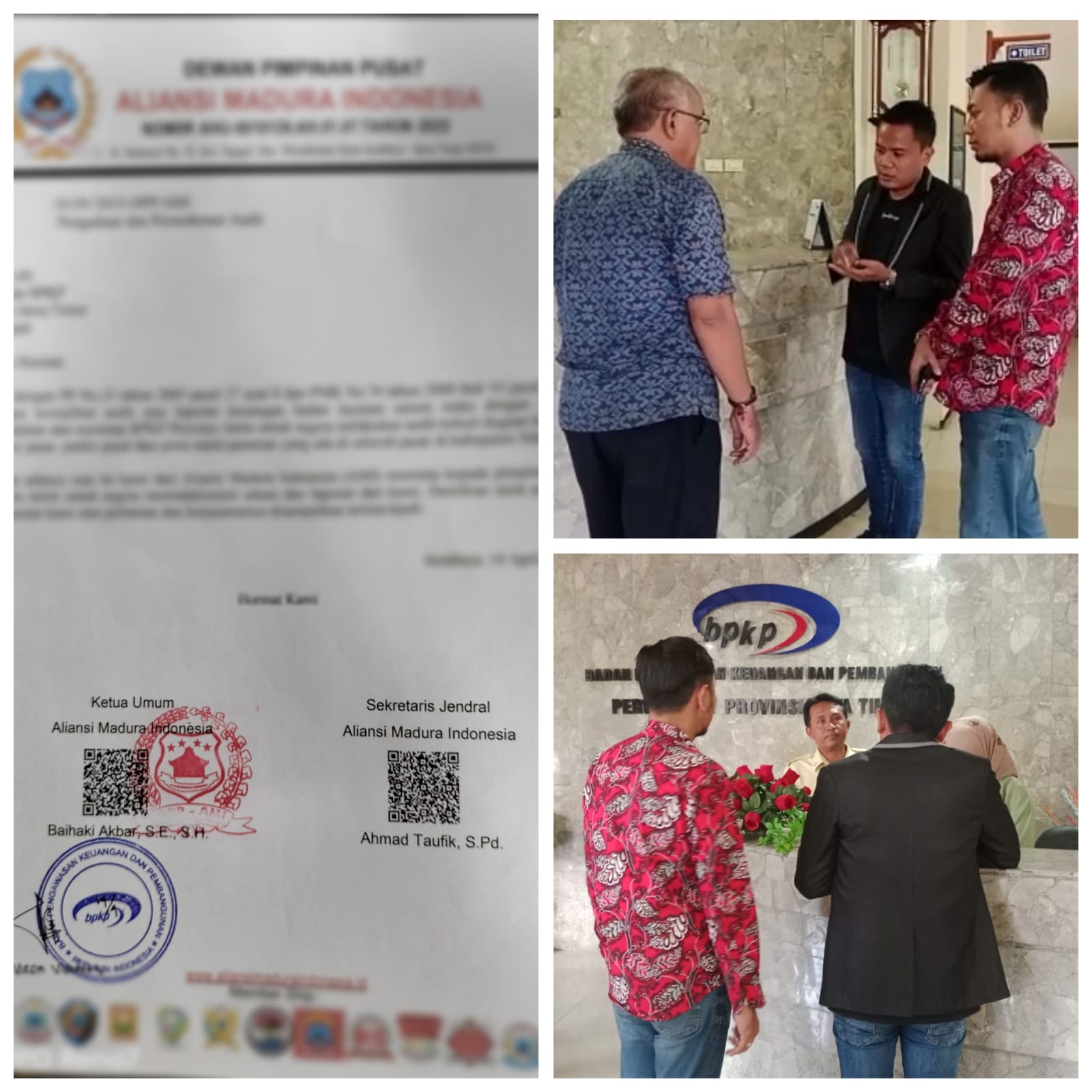 Penarikan Retribusi Pasar Curang, AMI Layangkan Surat ke BPKP Provinsi Jatim