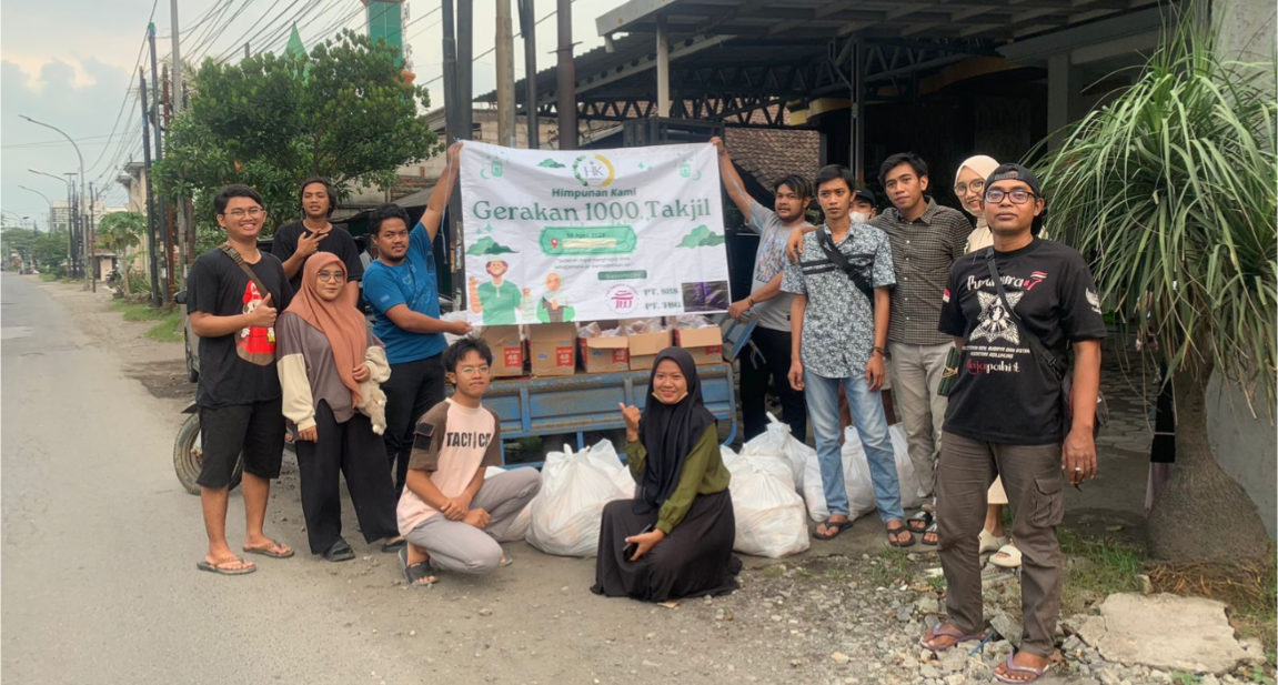Himpunan Kami, Berbagi 1000 Takjil Di Bulan Suci Ramadhan
