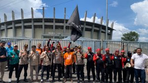 Polres Gresik gelar pengamananan Peringatan Hari Buruh Internasional