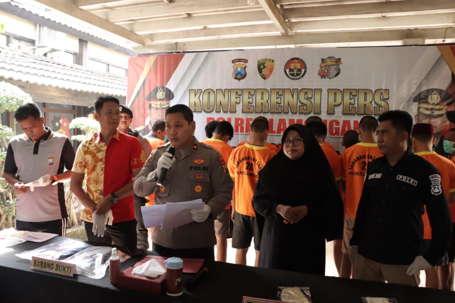 Polres Lamongan Berhasil Ungkap 9 Kasus Yang Melibatkan Oknum Pesilat