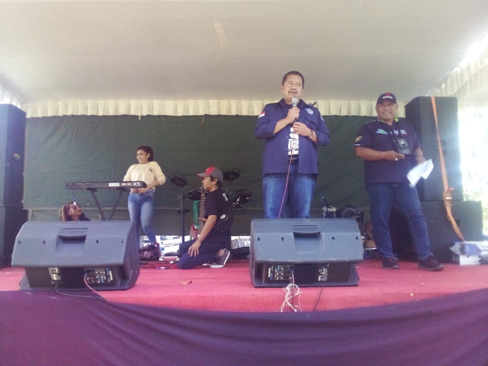 Ketua IMI Tulungagung Hadiri Kegiatan Baksos dan Halal Bihalal Komunitas Offroader di Sono Sewu TPA Segawe