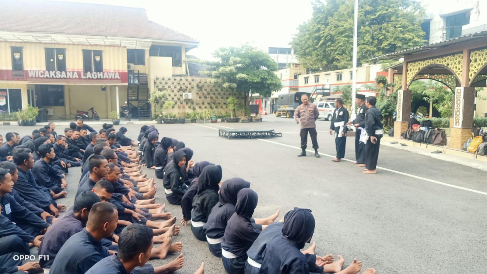 Polres Pelabuhan Tanjung Perak, Fasilitasi Tempat Latihan Pesilat Untuk Ajang Silaturahmi Dan Prestasi