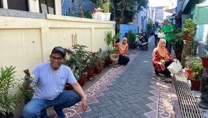 Peringatan Hari Lingkungan Hidup Sedunia, Kampung SIBA Klasik dan Dinas Lingkungan Hidup Gresik ikuti Compos Day Bersama KLHK