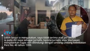 Arogan..!!! Didorong Saat Meliput, Pimred Smash.News Laporkan Pegawai CV. ADIKO ke Polres Pasuruan