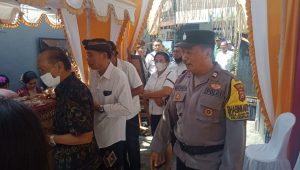 Bhabinkamtibmas Bersinergi Dengan Babinsa Lakukan Pengamanan