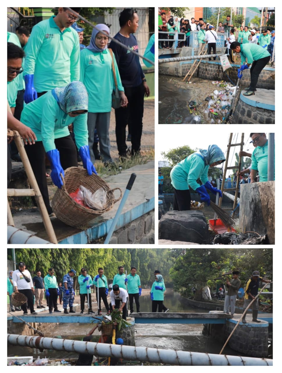 Pemkab Jombang lakukan Aksi Resik Kali Tandai Puncak Peringatan Hari Lingkungan Hidup Se Dunia
