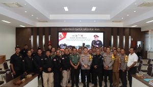 Polres Gresik Gelar Rakor Pengesahan Warga PSHT Cabang Gresik di Padepokan Asem Pandan Cerme