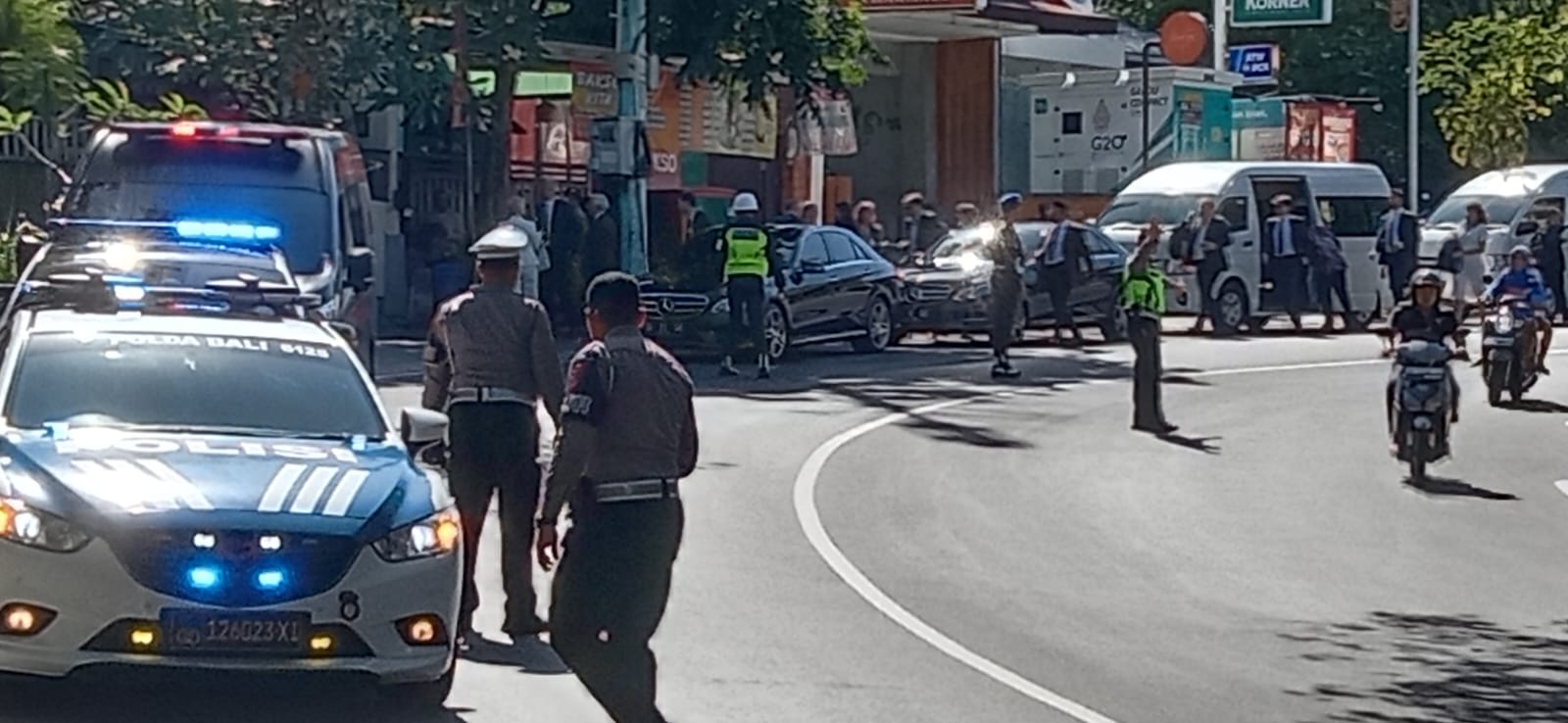PM Portugal makan siang di Nusa Dua, Polsek Kuta Selatan Amankan Lokasi dan Jalur
