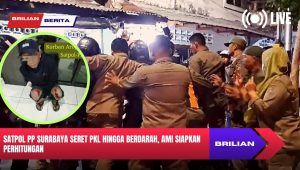 Satpol PP Surabaya Seret PKL Hingga Berdarah, AMI Siapkan Perhitungan
