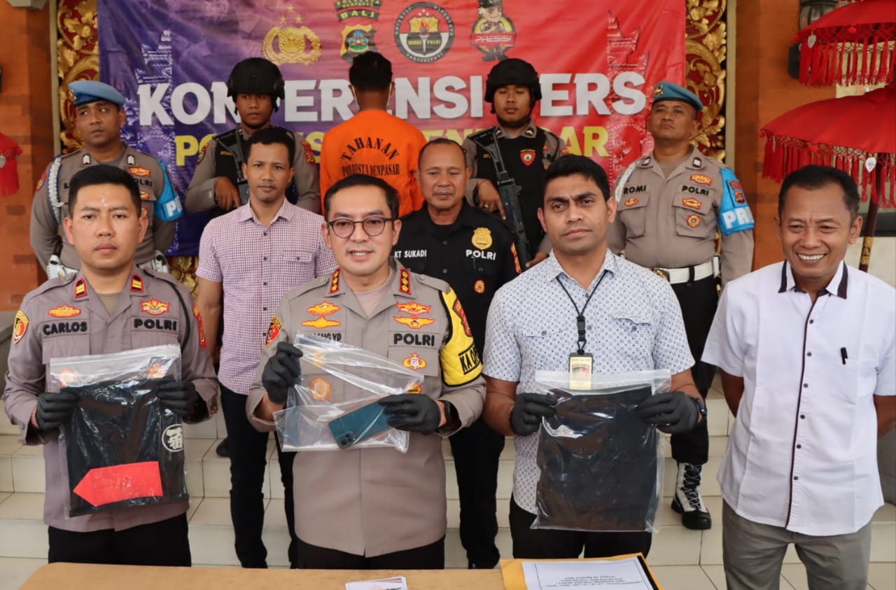 Satreskrim Polresta Denpasar Amankan Pelaku Percobaan Pemerkosaan dan Pencabulan Anak