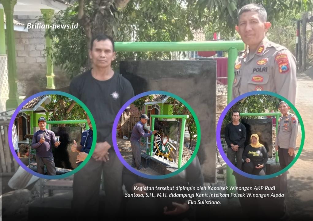 Kapolres Pasuruan Mengapresiasi Anggota Pencak Silat Yang Bongkar Tugu Simbol PSHT Dengan Sukarela