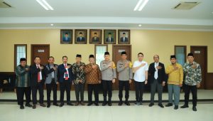 Kapolres Gresik Gandeng Tokoh Agama Bersama Jaga Pemilu Damai 2024