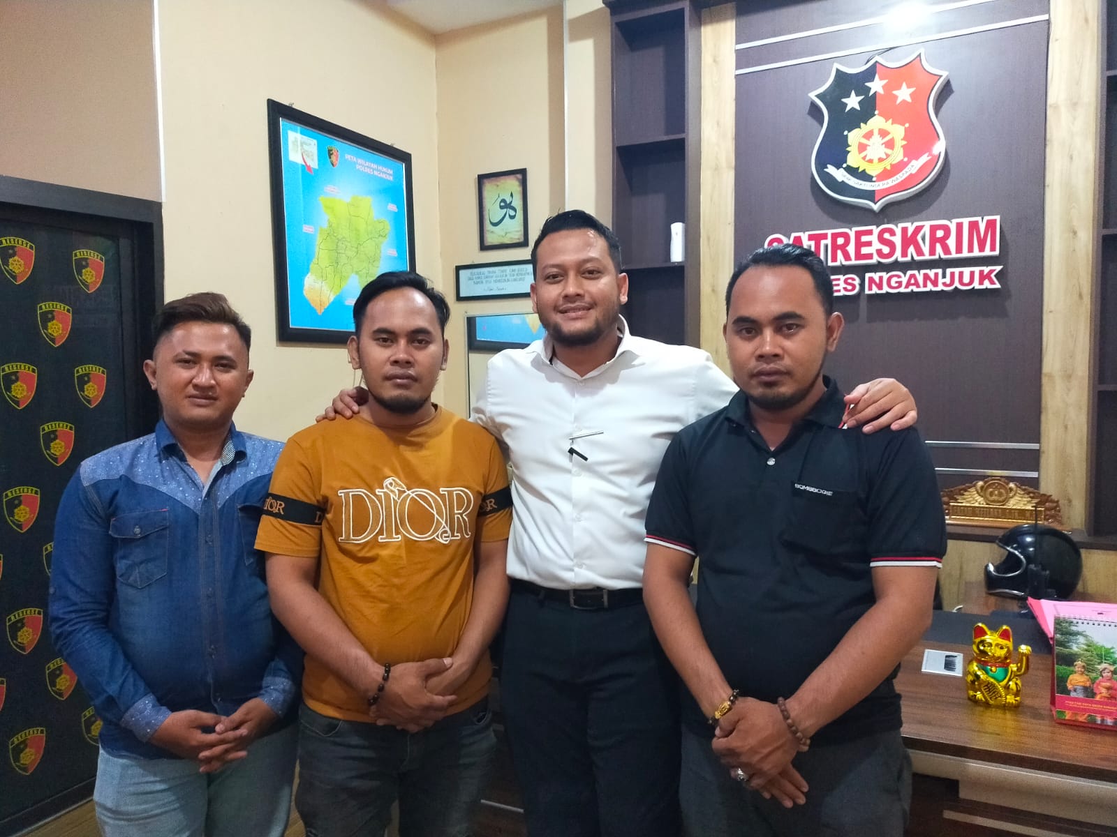 Jalin Silaturahmi Polri Dengan Awak Media Surabaya Akhirnya di Sambut Dengan Hangat