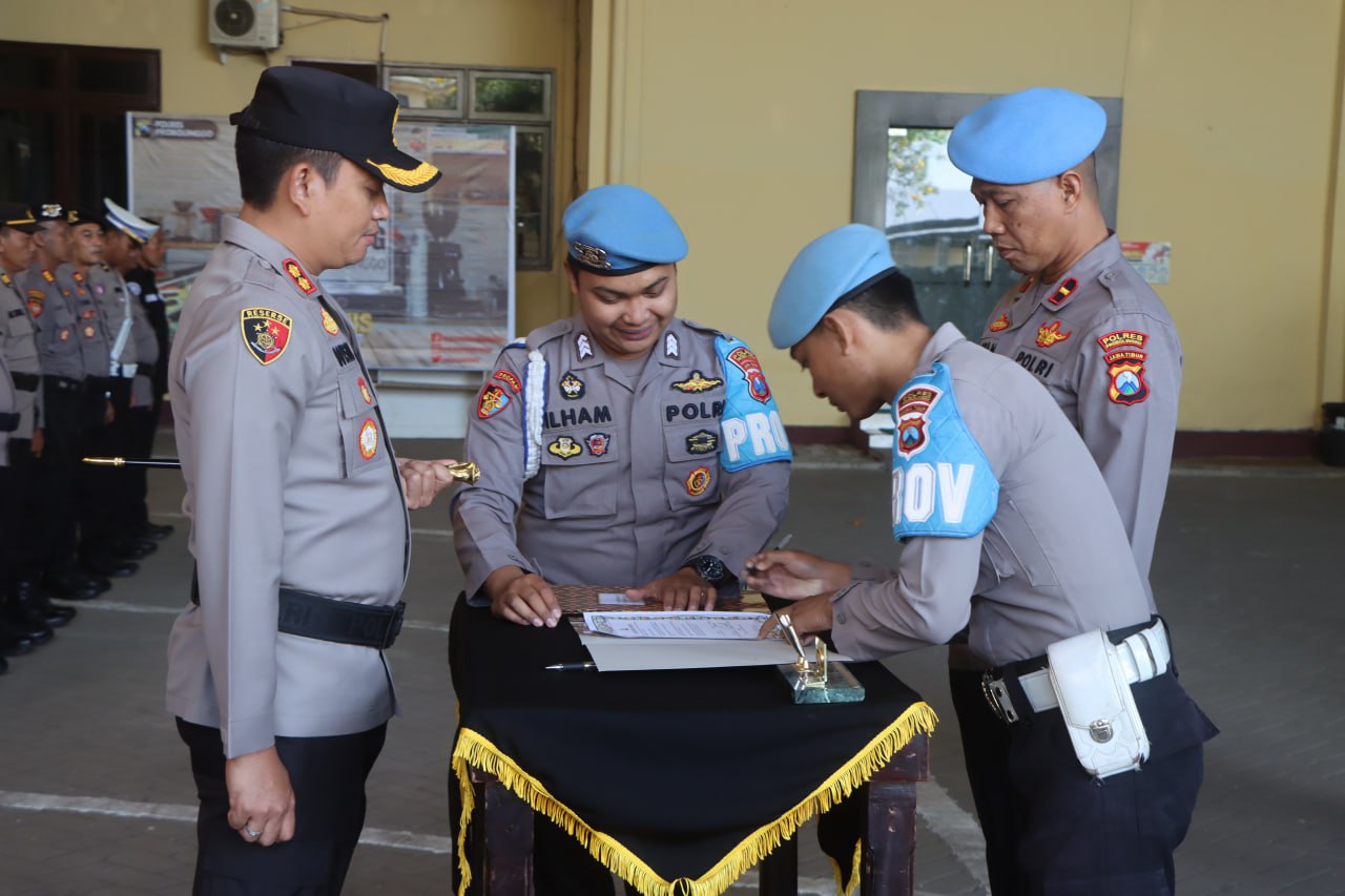 Polres Probolinggo Gelar Pakta Integritas Anti Penyalahgunaan Narkoba