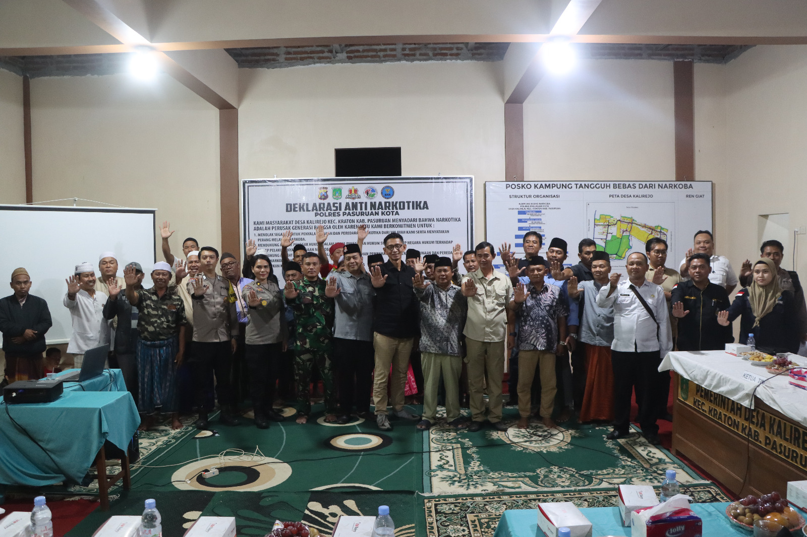 Kasat Narkoba Polres Pasuruan Kota Dampingi Tim Penilai Dari Polda Jawa Timur