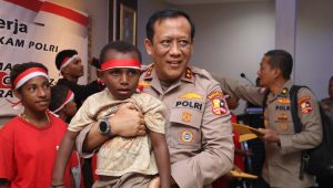 Irjen Pol Hari Sudwijanto,. SIK,.MH Monitor Dan Evaluasi Fungsi BINMAS Serta Sekaligus Supervisi Operasi Rasaka Cartenz Di Jayapura