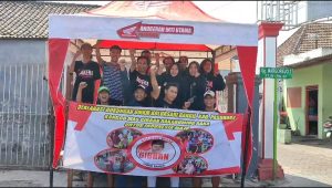 Terlihat Berbeda, Acara Car Free Day Hari Ini, Warga Kolursari Deklarasikan Gibran Maju Cawapres 2024
