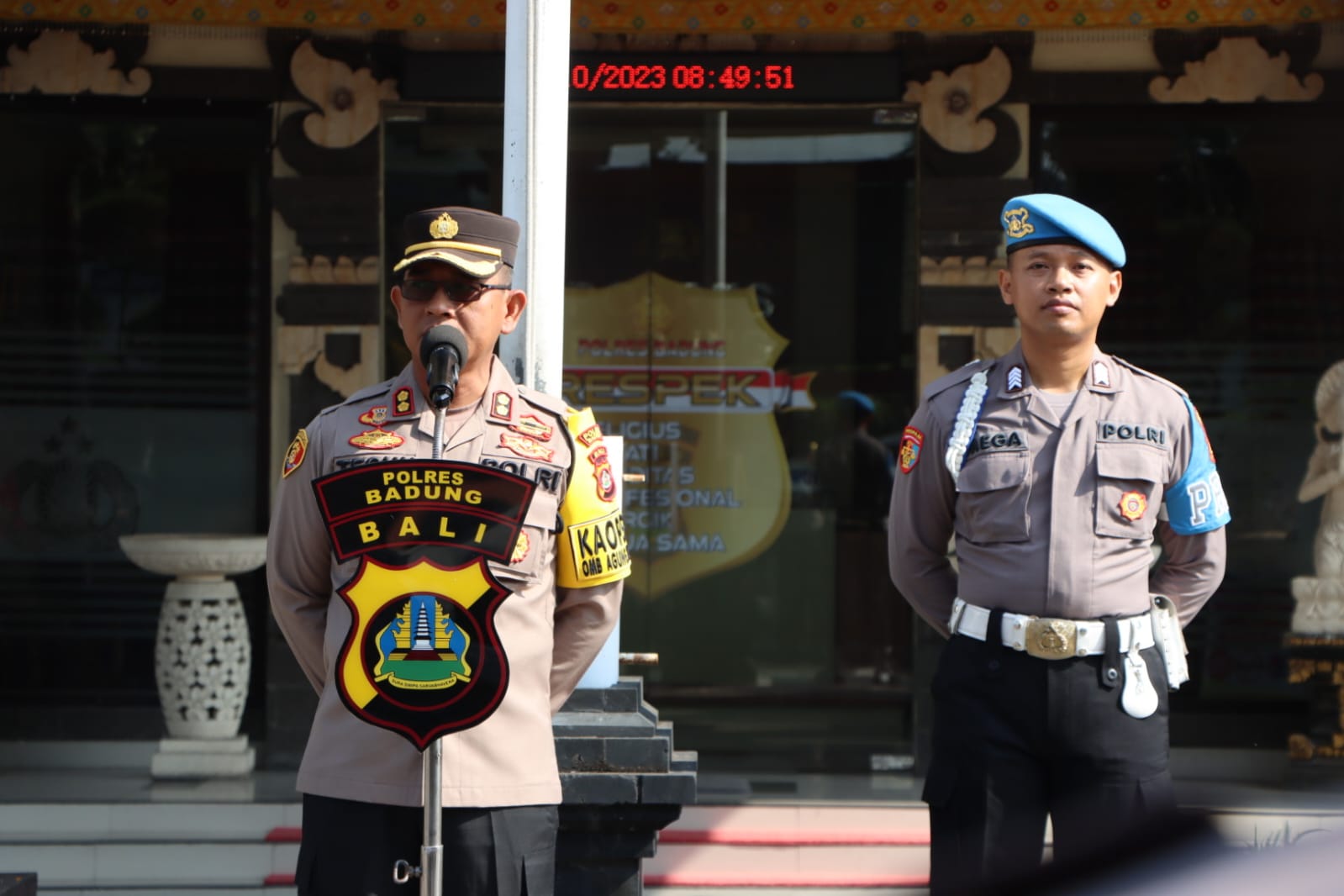 Tingkatkan Pelayanan dan Jaga Kamtibmas Menjelang Pemilu 2024, Ini Arahan Kapolres Badung !!