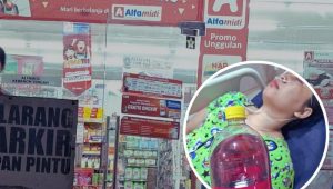 Beli Minuman Expired di Alfamidi Kebraon, Wanita Ini Keracunan