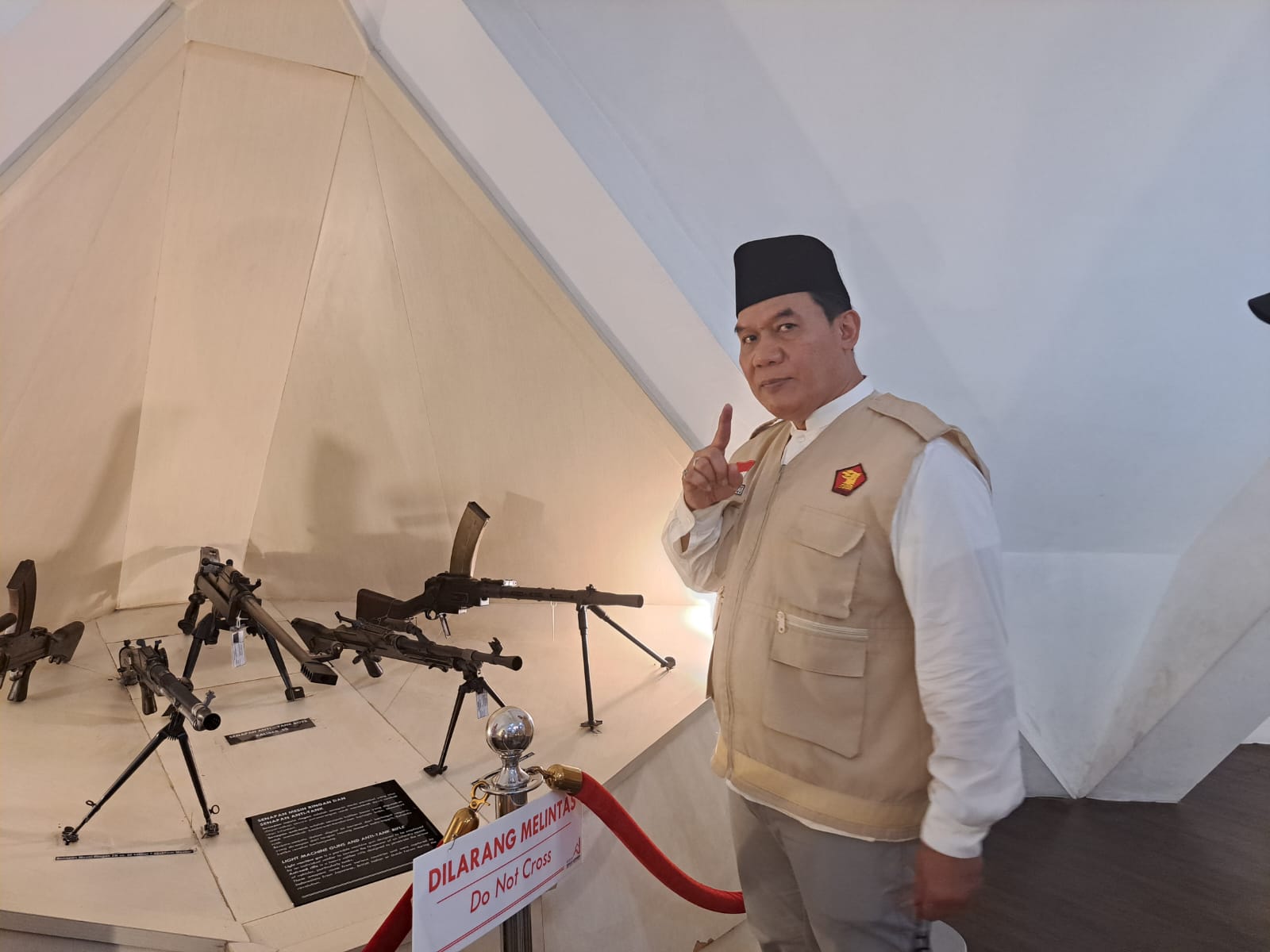 Bambang Haryo Kunjungi Museum 10 November, Minta Pemerintah Peduli Keselamatan Publik