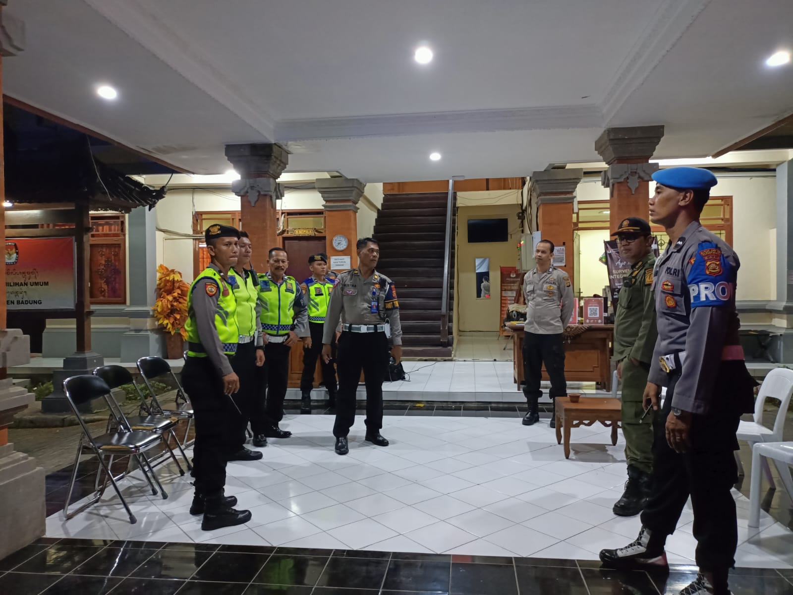 Polres Badung Tingkatkan Patroli Gabungan Tiga Pilar