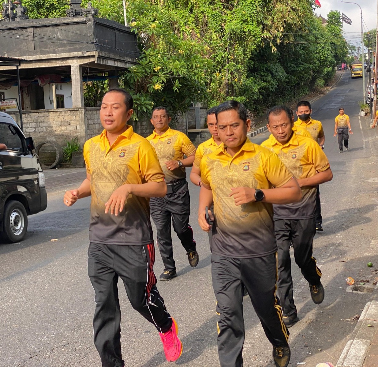 Kapolres AKBP Teguh Priyo Wasono Ajak Personel Jaga Kebugaran