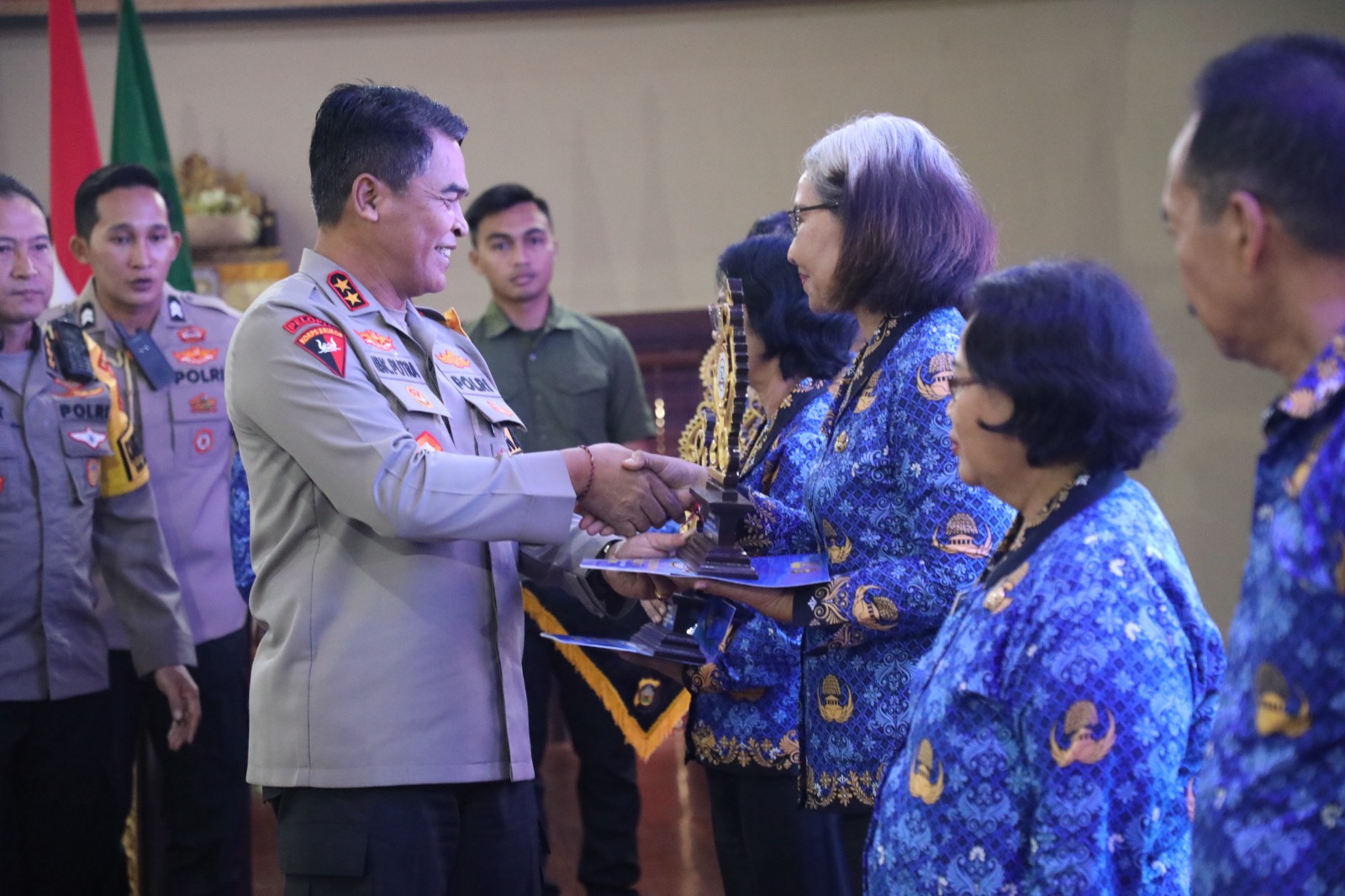 HUT KORPRI Ke-52 Kapolda Bali Sampaikan Ucapan Terimakasi Atas Dedikasi KORPRI di Polda Bali