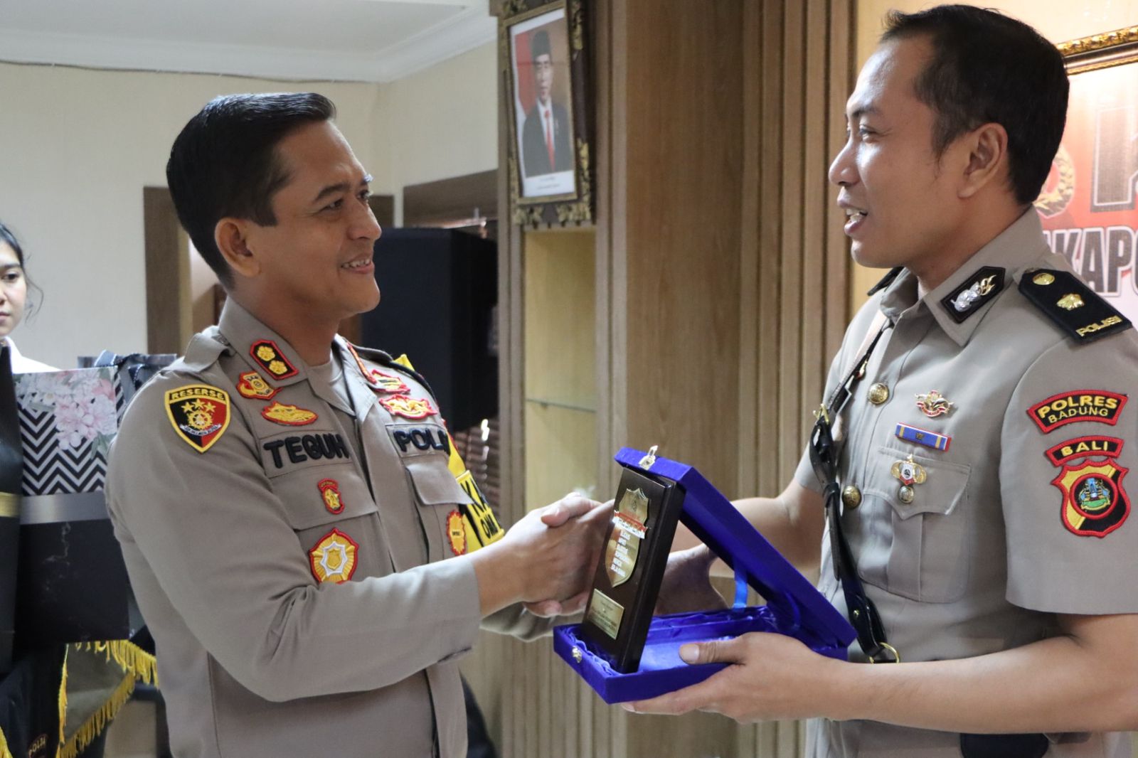 Kapolres AKBP Teguh Priyo Wasono Pimpin Acara Kenal Pamit 